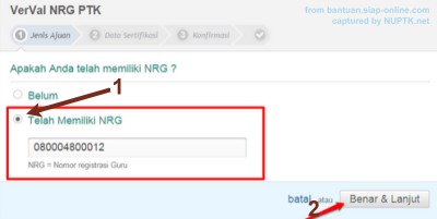 Verval memiliki NRG