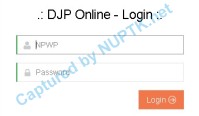 login DJP online