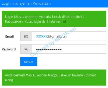 login dapodikmen operator sekolah